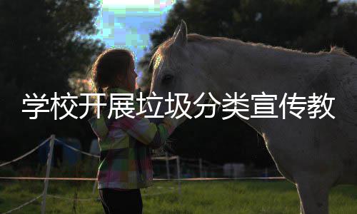 主题垃圾学校宣传活动开展教育分类